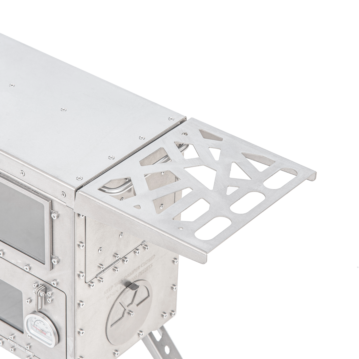 Hori 5 Titanium | Camping Multi-Functional Pellet Stove